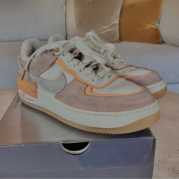 Nike AF1 Shadow Platform Pink - Picture 3 of 5